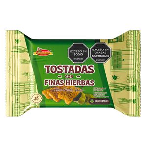 Tostadas BARICHARA finas hierbas x110 g