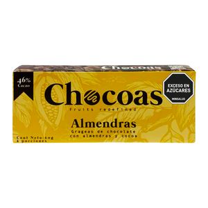 Chocolatina CHOCOAS almendras x60 g