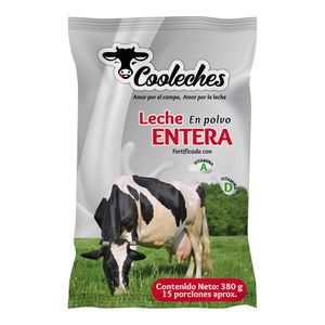 Leche COOLECHES en polvo entera x380 g
