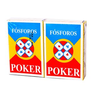 Fósforos POKER 400 hogar