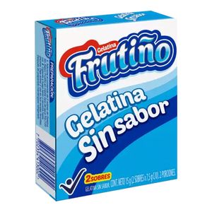 Gelatina FRUTIÑO sin sabor x15 g