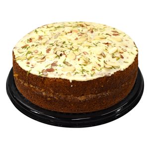 Torta zanahoria MERCALDAS decorada 1/2
