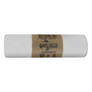 Bolsa para basura RECIBOLSA blanca 65x90 cm x10 unds