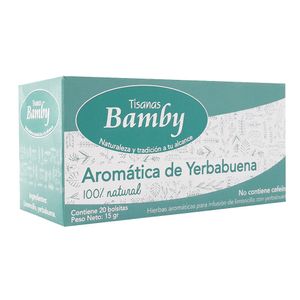 Tisana Bamby * 20 Unidades Yerbabuena 15 gr