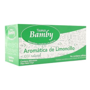 Tisana Bamby * 20 Unidades Limoncillo 15 gr