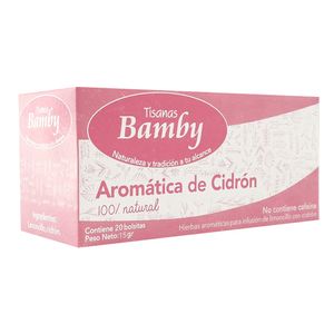 Tisana Bamby * 20 Unidades Cidron 15 gr