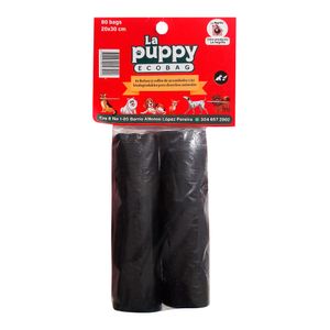 Bolsa para mascotas LA PUPPY ecobag x80 unds