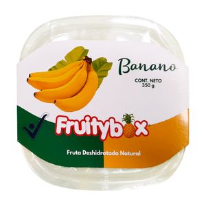 Banano deshidratado FRUITYBOX x350 g
