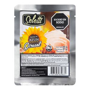 Atún SELETTI en trozos en aceite de girasol x81 g