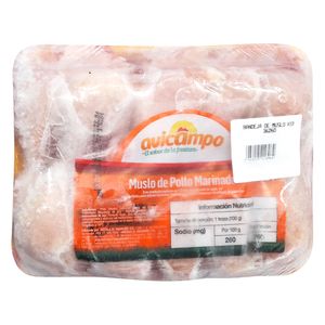 Muslos de pollo AVICAMPO x10 unds x1000 g precio variable