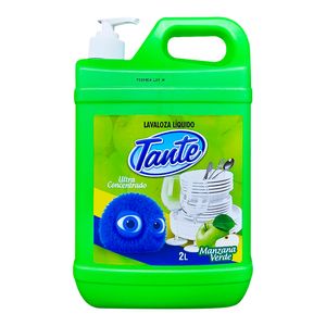 Lavaplatos líquido TANTE manzana verde x2000 ml