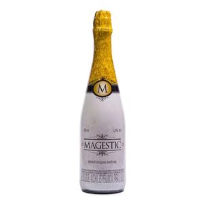 Vino MAGESTIC blanco bebida gasificada x750 ml