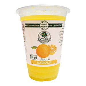 Jugo AKY'S FRUT naranja x400 ml