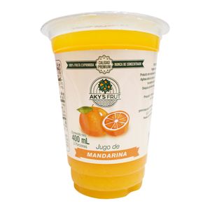 Jugo AKY'S FRUT mandarina x400 ml