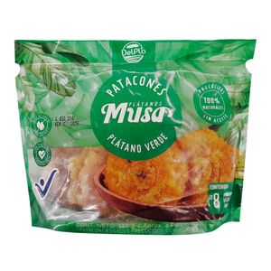 Patacones MUSA verde x320 g