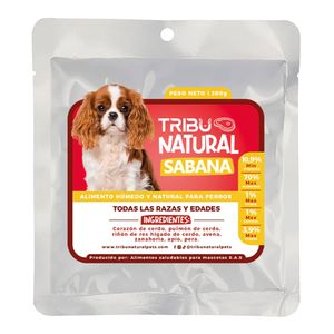 Alimento húmedo para perro TRIBU natural sabana x300 g