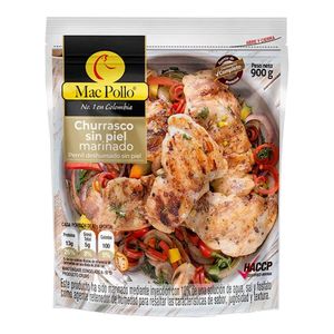 Churrasco MAC POLLO sin piel x900 g