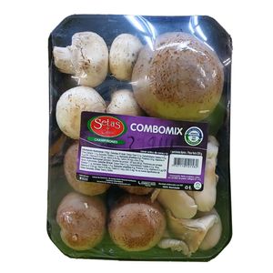 Champiñones combo mix bandeja