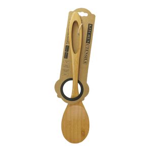Cucharon GOLDEN BAMBOO agujero grande 30 cm