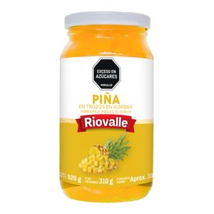 Piña RIOVALLE trozos en almíbar x310 g