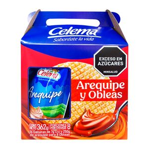 Arequipe y oblea CELEMA x362 g