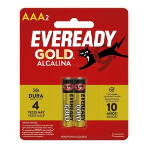 Pila EVEREADY alcalina aaa x2 unds