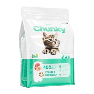 Alimento para gatico CHUNKY pollo x500 g