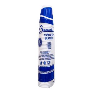 Vaso BARVAL carton N°4 x50 unds