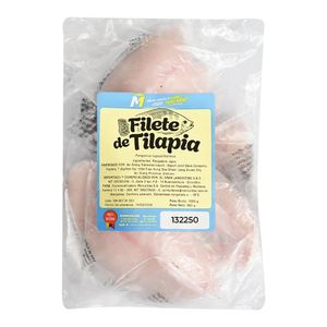 Filete M de tilapia x1000 g