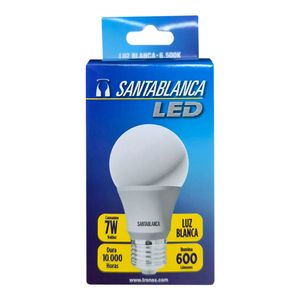Bombillo SANTA BLANCA led x7w