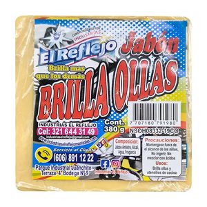 Jabón brilla ollas EL REFLEJO x380 g