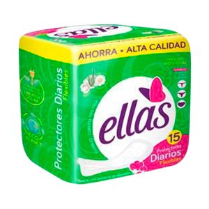 Protectores ELLAS anatómico x15 unds