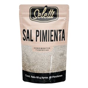 Sal pimienta SELETTI x60 g