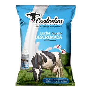 Leche COOLECHES en polvo descremada x400 g