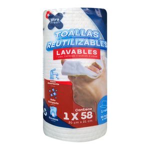 Toallas de cocina XTRA FRESH reutilizable x58 unds