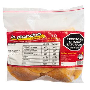 Empanada LA PLANCHA con carne M 10 unds x400 g