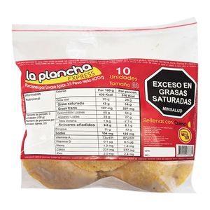 Empanada LA PLANCHA queso 10 unds x400 g