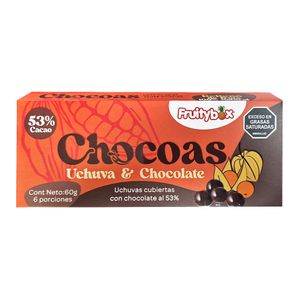 Chocolatina CHOCOAS uchuva x60 g