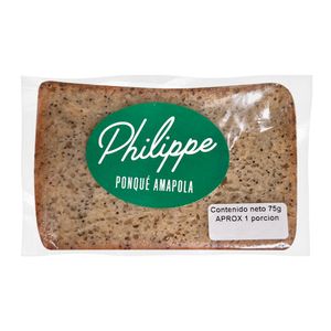 Ponqué PHILIPPE amapola x75 g