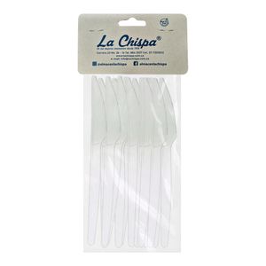 Cuchillo desechable LA CHISPA x20 unds
