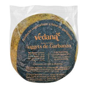 Hamburguesa VEDANA garbanzo x500 g