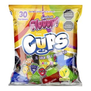 Gelatina FLUUUP cup 30 unds x19 g c/u