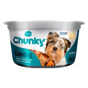 Pote Delidog Pollo Arroz Vegetales 156gr
