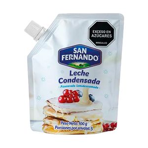 Leche condensada SAN FERNANDO semidescremada x100 g