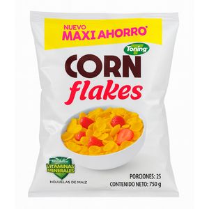 Cereal TONING corn flakes hojuelas x750 g