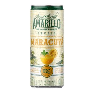 Coctel AGUARDIENTE AMARILLO maracuyá x269 ml