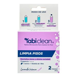 Limpia pisos TABI CLEAN repuesto x2 tabletas