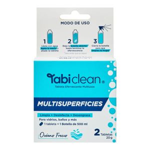 Multisuperficie TABI CLEAN repuesto x2 tabletas