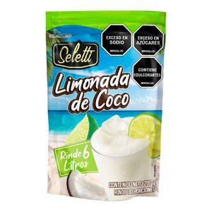 Refresco SELETTI limonada de coco x200 g