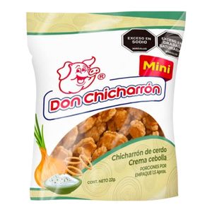 Chicharrón DON CHICHARRÓN mini cebolla x22 g
